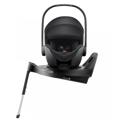 Britax Romer BABY SAFE Pro - rozkładany fotelik samochodowy 0-13kg zestaw z bazą | Deep Black | CLASSIC